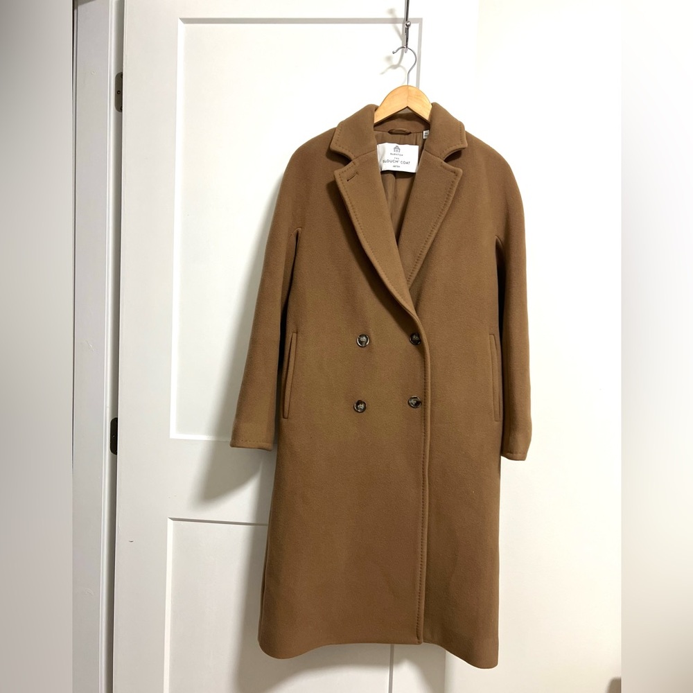 Babaton The Slouch™ Coat - Soft Wool Cashmere Sz XXS
